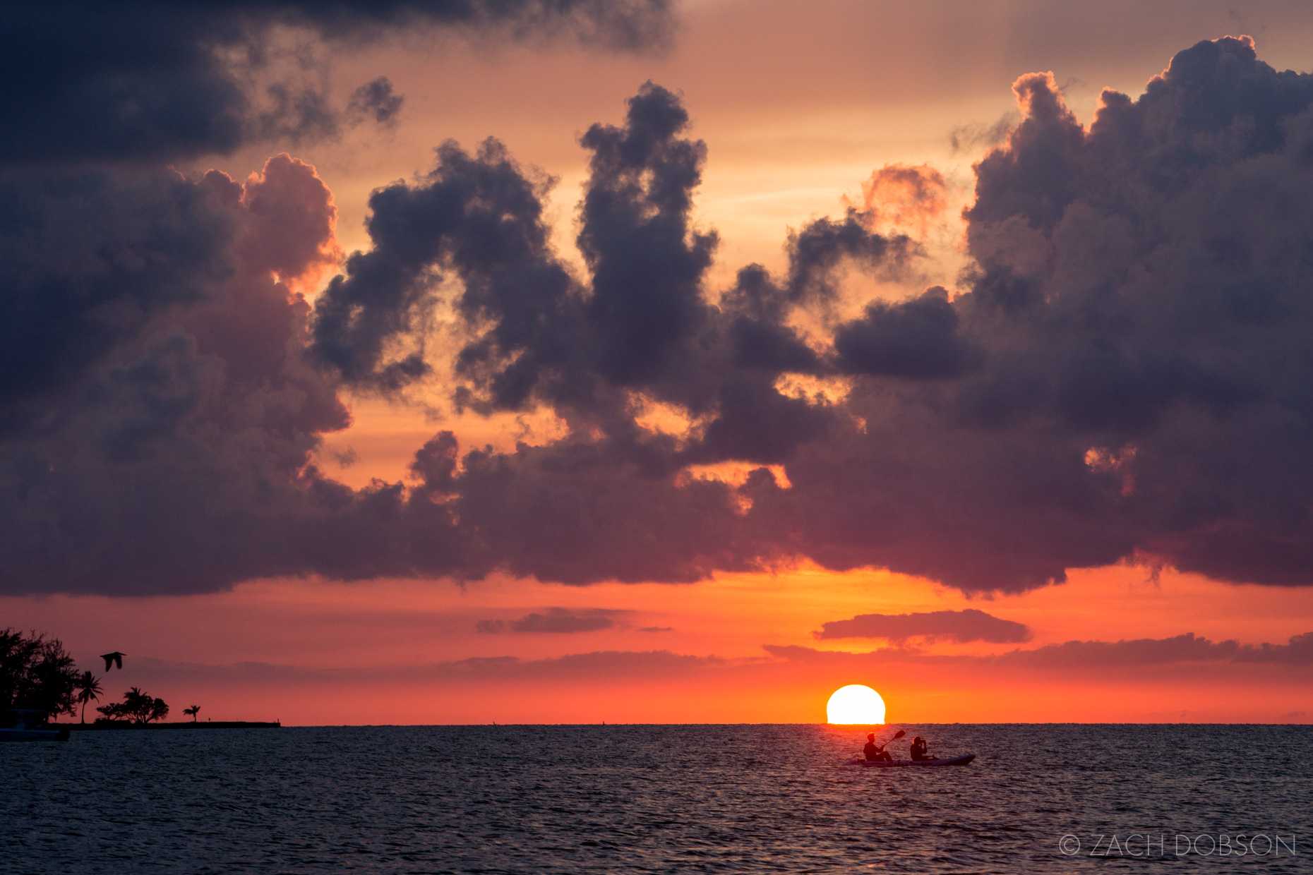 Sunset In Islamorada Florida