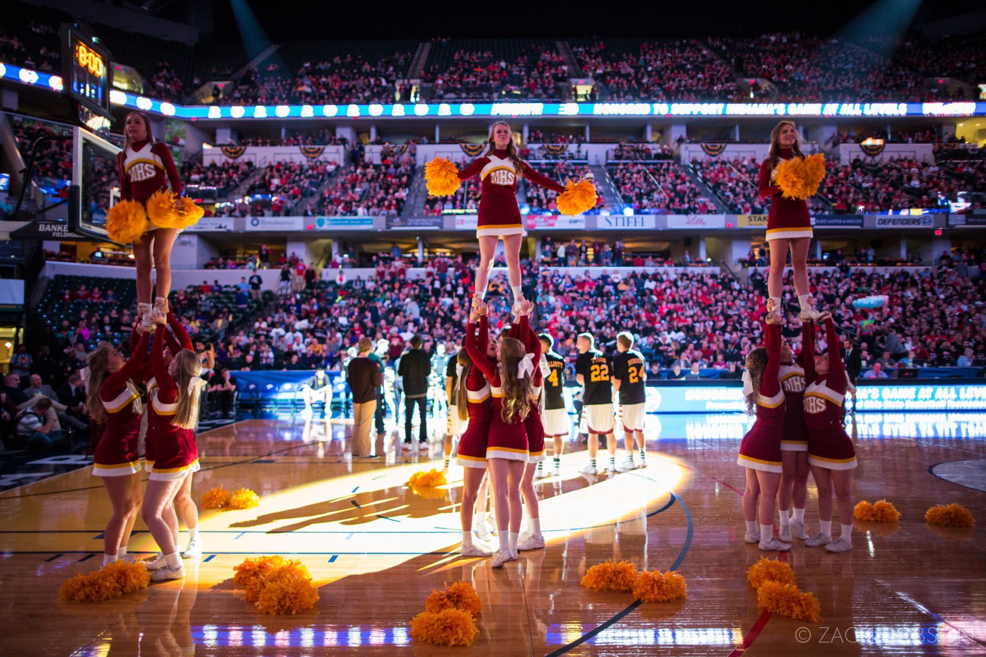 Indiana High School Cheerleaders